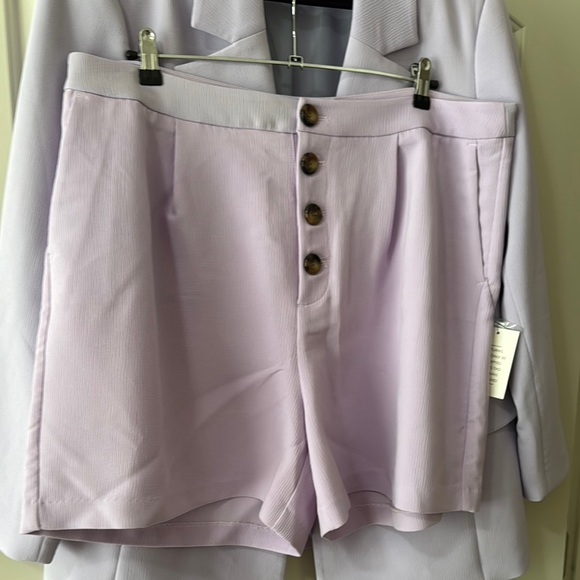 Eloquii Lavender Blazer - Picture 6 of 8